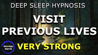 Deep Sleep Hypnosis ✨ Time Travel of the Soul  Discover Your Past Lives through Hypnotic Regression [upl. by Alyad]