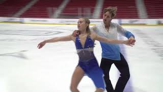 2023 Lake Placid Ice Dance International  Leah Neset and Artem Markelov  Free Dance [upl. by Walston229]