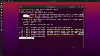 Fix Failed to start The Apache HTTP Server  start operation timed out  Failed with result timeout [upl. by Dusa349]