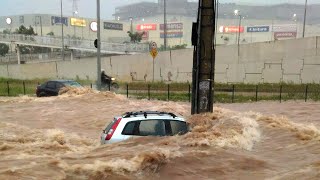 Devastating flood in Magetan The city went under water Indonesia [upl. by Naesar97]