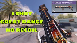 Best Krm 242 Gunsmith Codm Season 7  1 Shot  Good Range [upl. by Andromede]