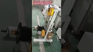 Wire Cable Meter Counting Cable Wire Cutting And Coiling Machine Wire Coiling Machine [upl. by Perretta850]