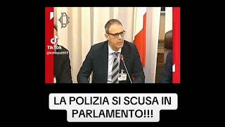 OSA Polizia si scusa in parlamento Roma 19112024 [upl. by Arykahs]