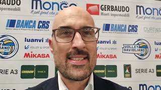 SaviglianoMantova 31  Le parole di coach Michele Bulleri [upl. by Rihaz]