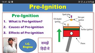 Pre IgnitionCauses of PreIgnitionEffects of PreIgnition [upl. by Eelaroc]