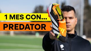 UN MES DE EXPERIENCIA con las ADIDAS PREDATOR  ¿VALE LA PENA GASTARSE 280€ [upl. by Pliam]