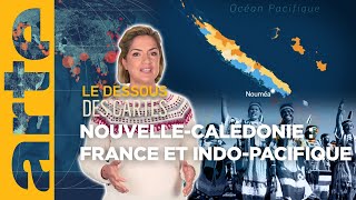 NouvelleCalédonie  la France dans l’IndoPacifique  Le dessous des cartes  Lessentiel  ARTE [upl. by Aleemaj]