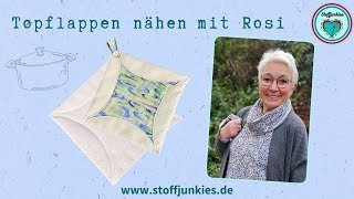 Stylische Topflappen selbst nähen – Schritt für Schritt erklärt [upl. by Aniarrol]