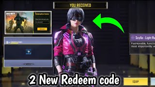 New 2 Today Working Redeem code codm 2024  Call of duty Mobile Redeem code  codm Redeem code 2024 [upl. by Primrose]