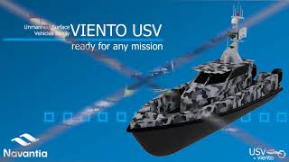 NAVANTIA Sistemas USV Viento Euronaval 2020 [upl. by Alam]