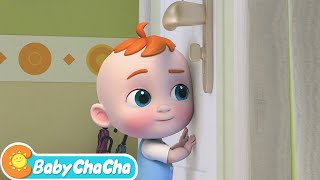 Knock Knock Whos at the Door  Safety Tips for Kids  Baby ChaCha Nursery Rhymes amp Kids Songs [upl. by Evelyn]