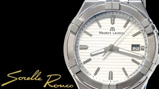 Maurice Lacroix Aikon 42 mm Silver Quartz [upl. by Severen]