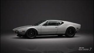 Gran Turismo 7  De Tomaso Pantera 71 [upl. by Elburr]