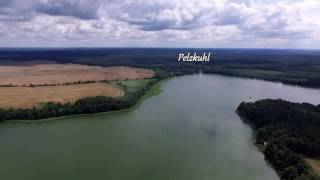 Seenplatte von oben  Pälitzsee [upl. by Jenna438]