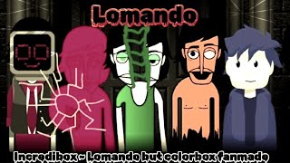 IncrediboxLomando  but colorbox fanmade  All Characters Review [upl. by Anotal]