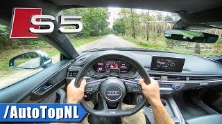 2019 Audi S5 Sportback 30 TFSI Quattro POV Test Drive by AutoTopNL [upl. by Okimik508]