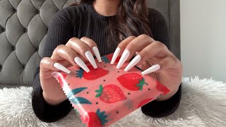 ASMR Bees Wax Wrapped Items Tapping amp Scratching [upl. by Fadiman952]