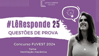 LêResponde 25 questões do concurso FUVEST 2024 fisioterapeuta [upl. by Winser]