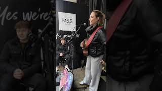 Allie Sherlocks Unbelievable Street Performance  MustWatch Singing Moment [upl. by Kristan130]