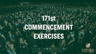 Loyola University Maryland’s 171st Commencement Exercises [upl. by Naibaf]