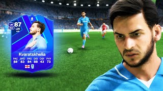 87 SERIA A POTM KVARATSKHELIA SBC PLAYER REVIEW  EA FC 25 ULTIMATE TEAM [upl. by Mak]