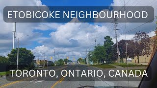 Etobicoke Neighbourhood  Toronto Ontario Canada  Summer 2024 [upl. by Lanie]