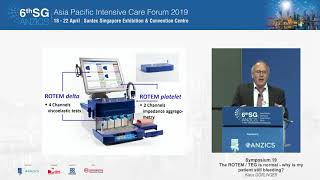 SGANZICS 2019 The ROTEM  TEG is normal  why is my patient still bleeding [upl. by Ydnir]