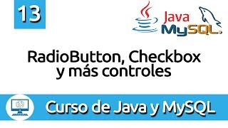 13 RadioButton Checkbox y mas controles en Java [upl. by Akirdnahs56]