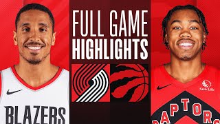 TRAIL BLAZERS at RAPTORS  FULL GAME HIGHLIGHTS  October 30 2023 [upl. by Yltnerb]