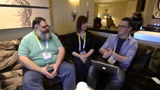 CES 2015 CastAR Interview with Jeri Ellsworth and Rick Johnson of Technical Illusions [upl. by Anna-Diana728]