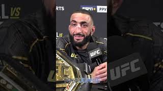 UFC champion Belal Muhammad declares hes Best in The World after dominant win over Leon Edwards [upl. by Mackenie]