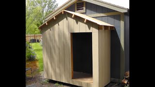 TUFF SHED Extension  Siding Up [upl. by Oirazan]