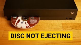 How To Manually Eject XBOX One X Disc  Game Stuck Inside [upl. by Tu]