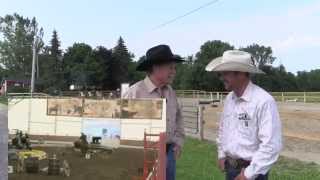 Jim Anderson Horsmanship Clinic on The Horses Eye [upl. by Eittel]