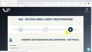 Come fare la prima registrazione sul portale GSE  TUTORIAL FOTOVOLTAICO [upl. by Lehplar519]