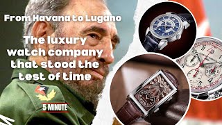 The Legacy of Cuban Luxury Timepieces The Revival of Cuervo y Sobrinos Watches [upl. by Mini]