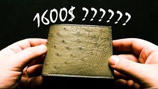 I made Louis Vuitton 1600 Ostrich Wallet for 60 [upl. by Geminian]