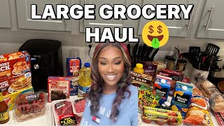 🛒🍎🥪LARGE GROCERY HAUL HOW MUCH I SPEND ON GROCERIES EVERY 2 WEEKS [upl. by Llerihs]