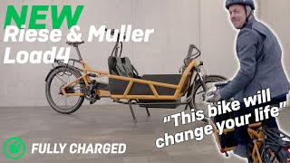 quotThis bike will change your lifequot  The NEW Riese amp Müller Load4 Cargo Bike Review  Fully Charged [upl. by Wilkens]