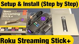 How to Install amp Setup Roku Streaming Stick Plus for Beginners [upl. by Garry939]