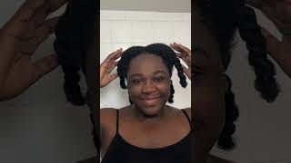 Natural 4C Hair Wash Day washdayroutine naturalhair 4chair blackgirlbloggers natural4chair [upl. by Junno]