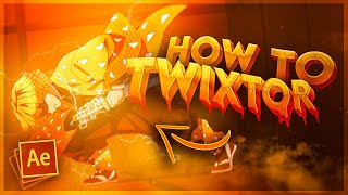 How to Twixtor in 2 MINUTES  After Effects AMV Tutorial [upl. by Helsell]