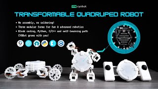 CYObot Transformable Programmable Robot for Innovation and Fun [upl. by Adlev]