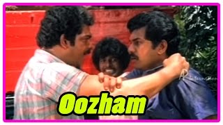 Oozham Malayalam Movie Scenes  Devan fights Mukesh  Madhu releases Mukesh from Police  Sukumari [upl. by Luise]