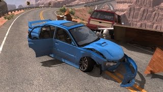 MultiVehicle Pileup Crashes 13  BeamNGdrive [upl. by Aicenod]