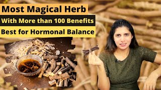 Most Magical Herb for Hormonal Balance  More Than 100 Benefits  All about Mulethi  Licorice Root [upl. by Cummins]