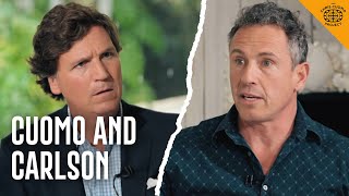 Tucker Carlson and Chris Cuomo in Conversation on the Media Putin January 6th and More [upl. by Aihseym]