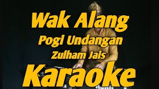 Wak Alang Karaoke Zulham Jais Melayu Batu Bara KORG PA700 [upl. by Yerd]