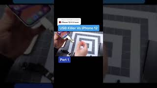 i phone 12 vs USB killer USB kill [upl. by Freeland567]