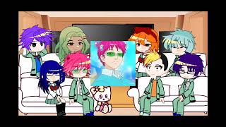 saiki k characters react to saiki  pt2  saiki  check description  1 ship [upl. by Ahsekyt]